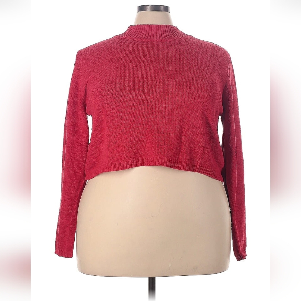 NWT Wild Fable Vibrant Red Knit Sweater